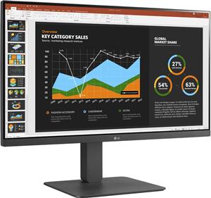 LG MONITOR 27BR650B-C.AEU Monitor PC 68,6 cm (27) 1920 x 1080 Pixel Full HD LED Grigio