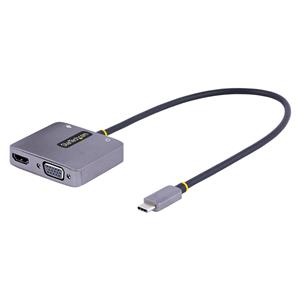 StarTech.com 122-USBC-HDMI-4K-VGA adattatore grafico USB 3840 x 2160 Pixel Grigio