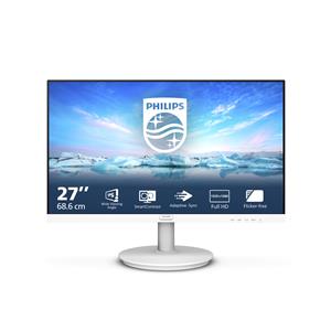 Philips V Line 271V8AW/00 Monitor PC 68,6 cm (27) 1920 x 1080 Pixel Full HD LCD Bianco