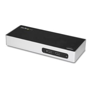 StarTech.com DK30ADD replicatore di porte e docking station per laptop Cablato USB 3.2 Gen 1 (3.1 Gen 1) Type-B Nero, Argento