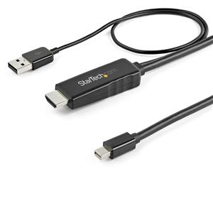 StarTech.com HD2MDPMM2M cavo e adattatore video HDMI tipo A (Standard) Nero