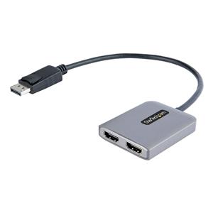 StarTech.com MST14DP122HD cavo e adattatore video 0,3 m 2 x HDMI Nero, Grigio