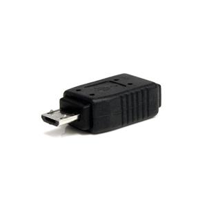 StarTech.com UUSBMUSBMF adattatore per inversione del genere dei cavi Micro-USB B Mini-USB B Nero