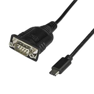 StarTech.com ICUSB232C cavo seriale Nero 0,4 m DB-9