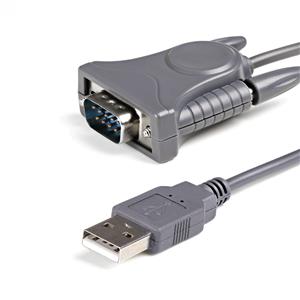 StarTech.com ICUSB232DB25 cavo seriale Grigio 0,9 m USB tipo A DB-9