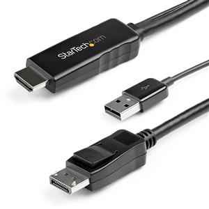 StarTech.com HD2DPMM2M cavo e adattatore video HDMI tipo A (Standard) Nero