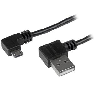 StarTech.com USB2AUB2RA1M cavo USB USB 2.0 Micro-USB B