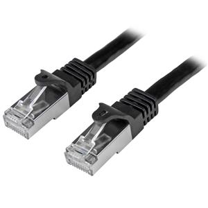 StarTech.com N6SPAT2MBK cavo di rete Nero 2 m Cat6 SF/UTP (S-FTP)