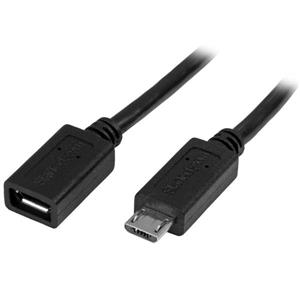 StarTech.com USBUBEXT50CM cavo USB 0,5 m USB 2.0 Micro-USB B