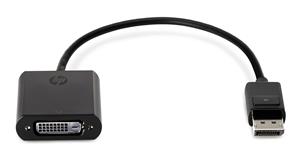 HP DisplayPort to DVI-D Adapter 0,19 m Nero