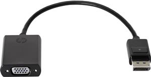 HP DisplayPort To VGA Adapter Nero