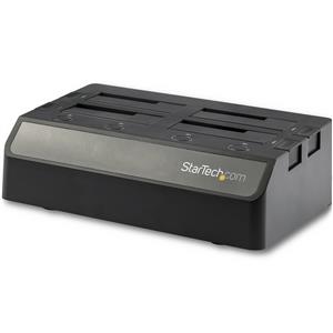 StarTech.com SDOCK4U313 docking station per unità di archiviazione USB 3.2 Gen 2 (3.1 Gen 2) Type-C Nero