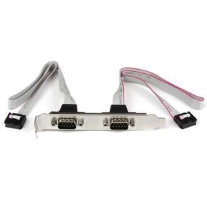 StarTech.com 2 IDC - 2 DB-9, F/M 2 x DB-9 2 x IDC Argento, Bianco