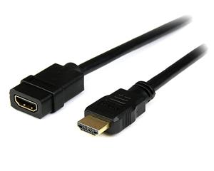 StarTech.com HDEXT2M cavo HDMI HDMI tipo A (Standard) Nero