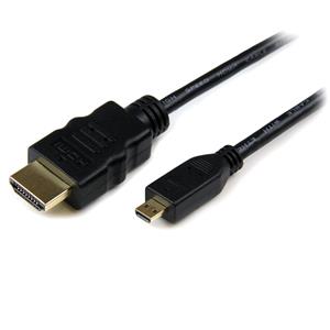 StarTech.com HDADMM1M cavo HDMI HDMI tipo A (Standard) HDMI tipo D (Micro) Nero