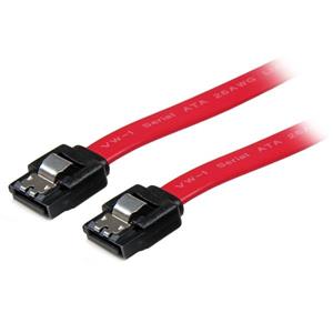 StarTech.com LSATA18 cavo SATA 0,457 m SATA 7-pin Rosso