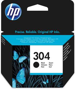 HP 304 Black Original Ink Cartridge cartuccia d'inchiostro 1 pz Resa standard