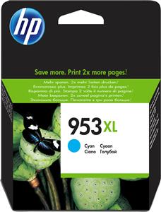 HP 953XL High Yield Cyan Original Ink Cartridge cartuccia d'inchiostro 1 pz Resa elevata (XL)