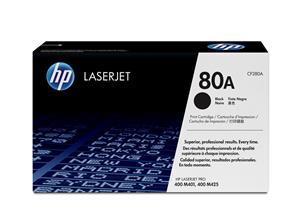 HP 80A Black Original LaserJet Toner Cartridge cartuccia toner 1 pz