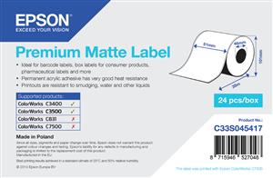 Epson Premium, 51mm x 35m, 163 g/m²