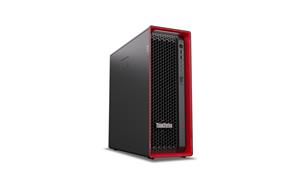 Lenovo ThinkStation P5 Intel Xeon W w3-2425 32 GB DDR5-SDRAM 1 TB SSD Windows 11 Pro for Workstations Tower Stazione di lavoro Nero, Rosso