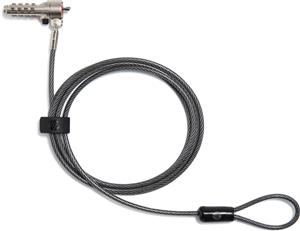 HP Essential Nano Combination Cable Lock cavo di sicurezza Acciaio inox 1,83 m