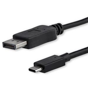 StarTech.com CDP2DPMM1MB cavo e adattatore video USB tipo-C Nero