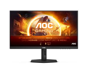 AOC Q27G4X LED display 68,6 cm (27) 2560 x 1440 Pixel Quad HD LCD Nero, Rosso