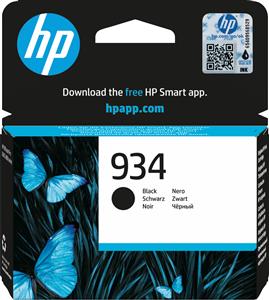 HP 934 Black Original Ink Cartridge cartuccia d'inchiostro 1 pz Resa standard