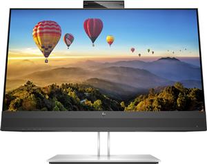 HP E24m G4 FHD USB-C Conferencing Monitor Monitor PC 60,5 cm (23.8) 1920 x 1080 Pixel Full HD Nero, Argento