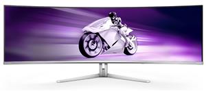 Philips Evnia 8000 49M2C8900/00 Monitor PC 124,2 cm (48.9) 5120 x 1440 Pixel Dual QHD QDOLED Bianco