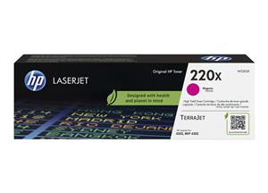 HP 220X Magenta Original LaserJet Toner Cartridge cartuccia toner 1 pz