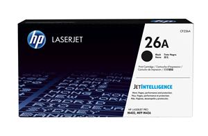 HP 26A Black Original LaserJet Toner Cartridge cartuccia toner 1 pz