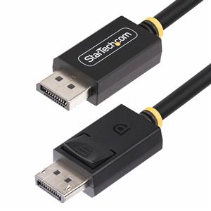 StarTech.com DP21-1M-DP40-CABLE cavo DisplayPort Nero