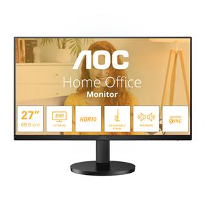 AOC U27B3AF Monitor PC 68,6 cm (27) 3840 x 2160 Pixel 4K Ultra HD LED Nero