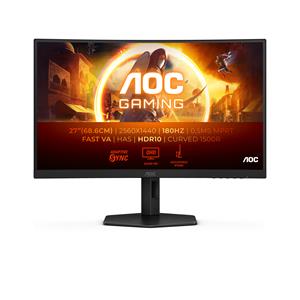 AOC G4 CQ27G4X Monitor PC 68,6 cm (27) 2560 x 1440 Pixel Quad HD LCD Nero