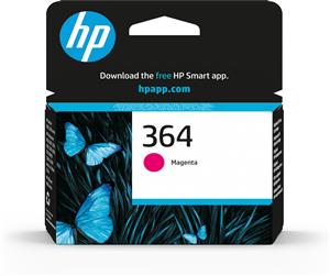 HP 364 Magenta Original Ink Cartridge cartuccia d'inchiostro 1 pz Resa standard