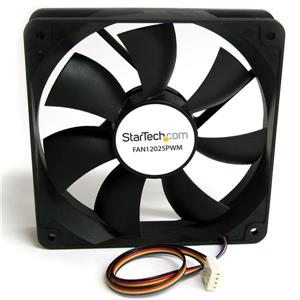 StarTech.com FAN12025PWM sistema di raffreddamento per computer Case per computer Ventilatore 12 cm Nero