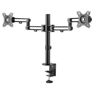 StarTech.com ARMDUAL3 supporto da tavolo per Tv a schermo piatto 81,3 cm (32) Nero