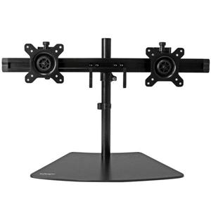 StarTech.com ARMBARDUO supporto da tavolo per Tv a schermo piatto 61 cm (24) Nero Scrivania