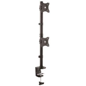 StarTech.com ARMDUALV supporto da tavolo per Tv a schermo piatto 68,6 cm (27) Nero