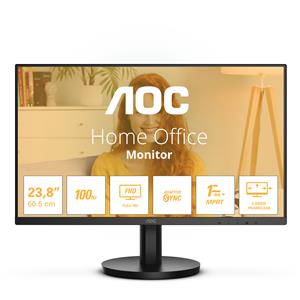 AOC 24B3HMA2 Monitor PC 60,5 cm (23.8) 1920 x 1080 Pixel Full HD LED Nero