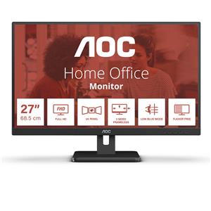 AOC 27E3UM/BK Monitor PC 68,6 cm (27) 1920 x 1080 Pixel Full HD Nero