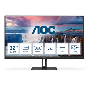 AOC V5 Q32V5CE/BK Monitor PC 80 cm (31.5) 2560 x 1440 Pixel Quad HD LED Nero