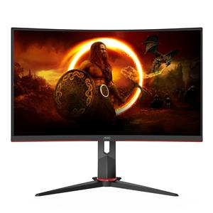 AOC CQ27G2S/BK Monitor PC 68,6 cm (27) 2560 x 1440 Pixel Quad HD Nero, Rosso