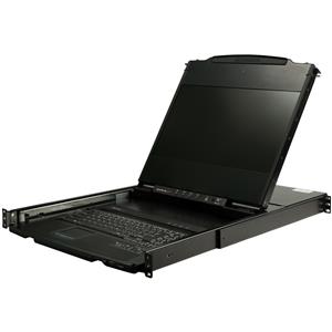 StarTech.com RKCOND17HD console a rack 43,9 cm (17.3) 1920 x 1080 Pixel Acciaio Nero