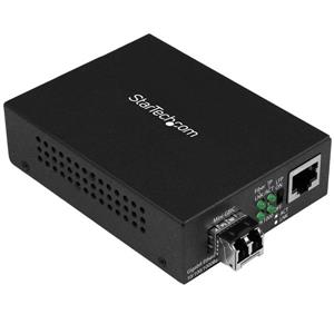 StarTech.com MCM1110MMLC convertitore multimediale di rete 1000 Mbit/s Modalità multipla Nero