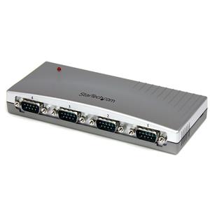 StarTech.com ICUSB2324 hub di interfaccia Argento