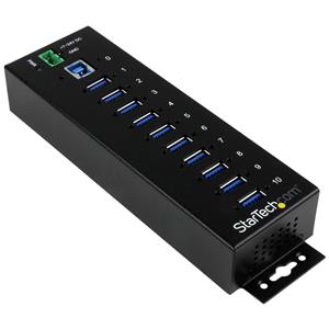 StarTech.com ST1030USBM hub di interfaccia USB 3.2 Gen 1 (3.1 Gen 1) Type-B 5000 Mbit/s Nero