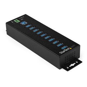 StarTech.com HB30A10AME hub di interfaccia USB 3.2 Gen 1 (3.1 Gen 1) Type-B 5000 Mbit/s Nero